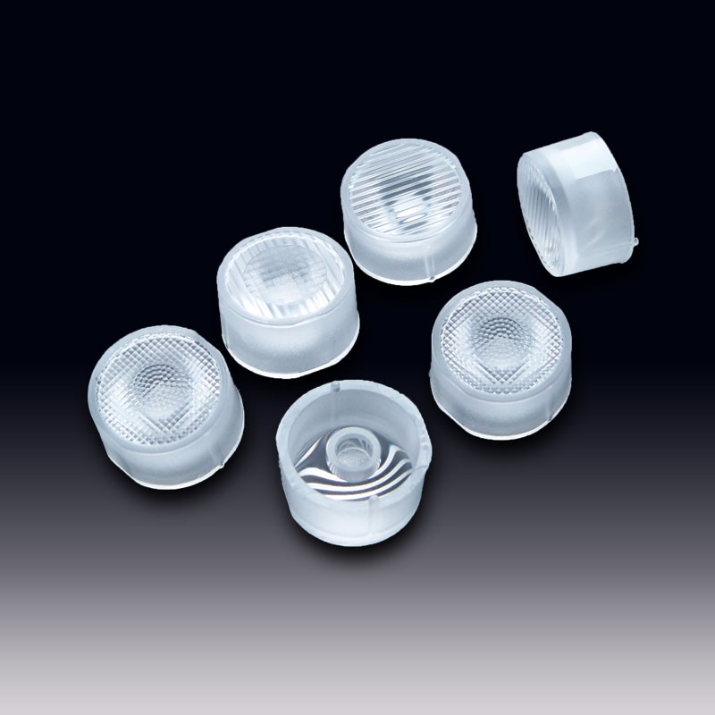 10° to 90° ∅15.8mm IP65 waterproof optics PC LED lens for CREE XPE, 2525, 3030, 3535 RGBW LEDs (HX-WP16-xx-T Series)